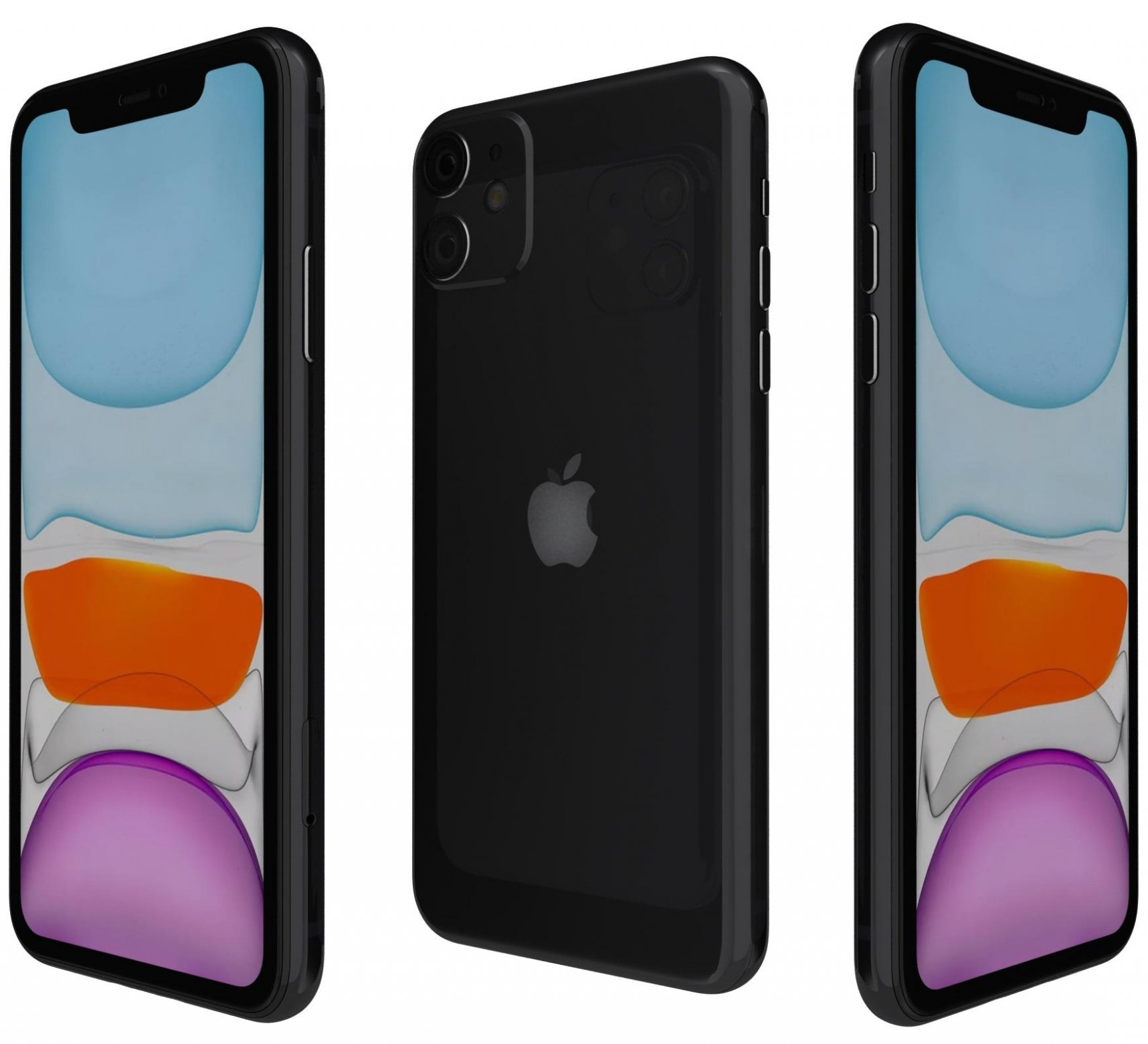 apple-iphone-11-black-01 گوشی موبایل آیفون اپل مدل iPhone 11 Black ظرفیت 128 گیگابایت