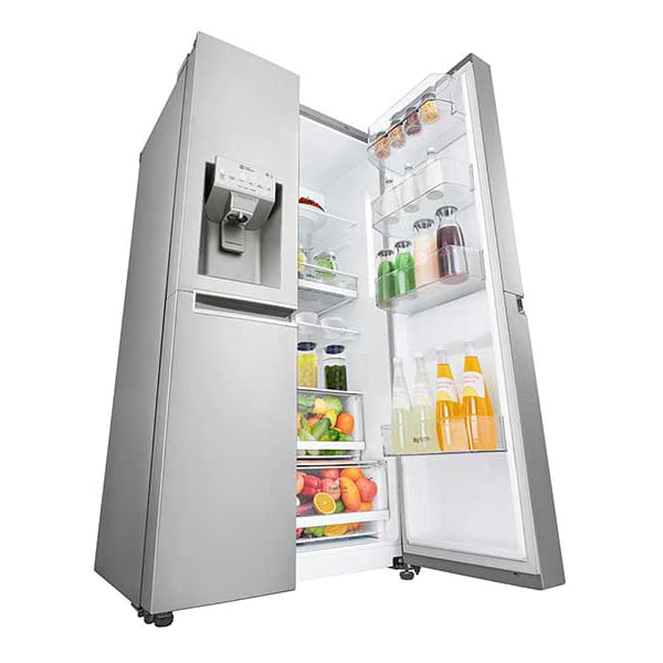 یخچال و فریزر ساید بای ساید نقره ایی ال جی مدل j337 (1)