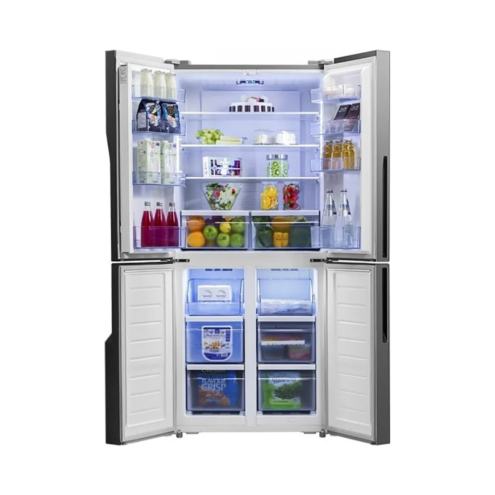 یخچال ساید بای ساید هایسنس ( نقره ایی ، مشکی ) چین مدل RQ_561 (3)