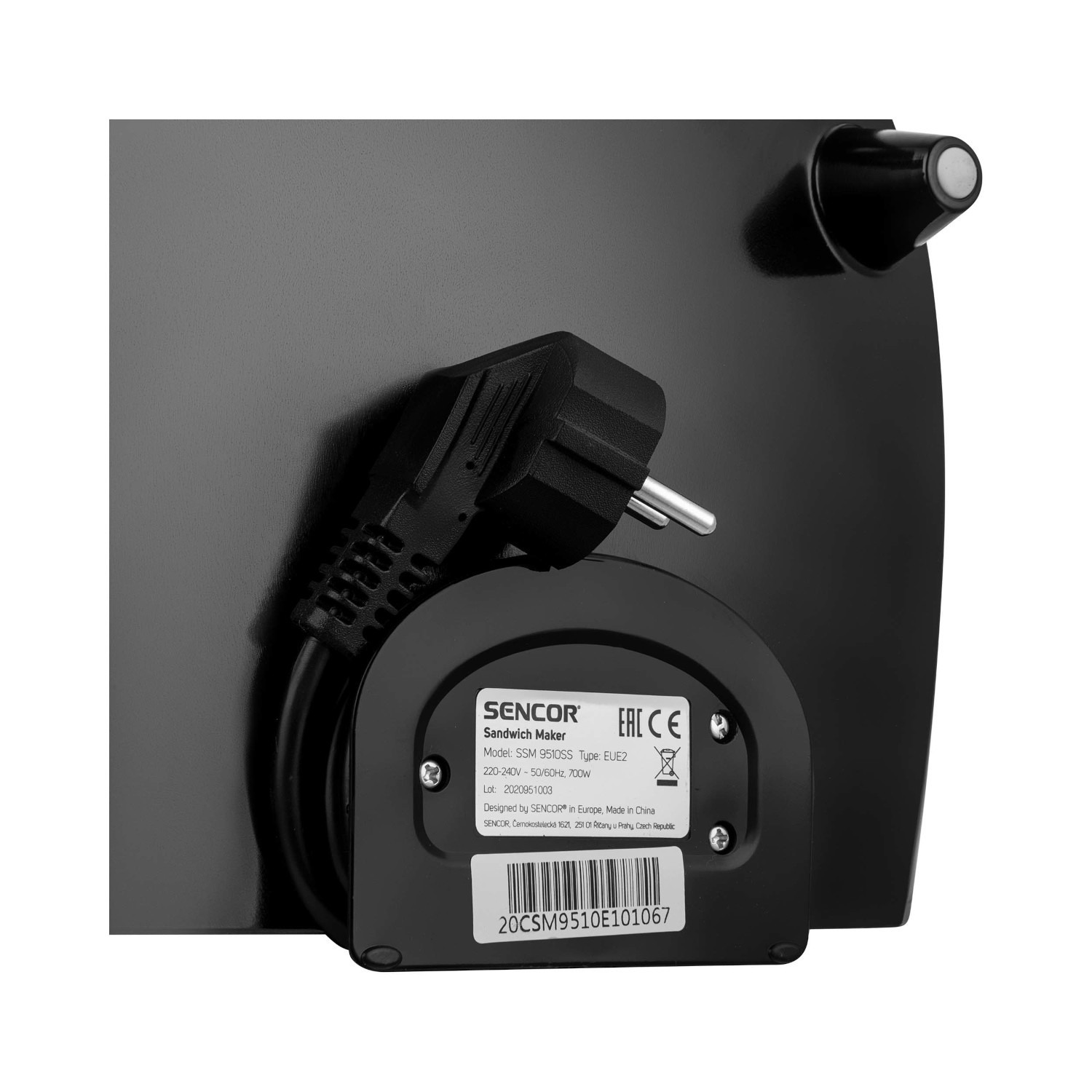 ساندویچ ساز 700 وات سنکور مدل SSM 9410SS (2)