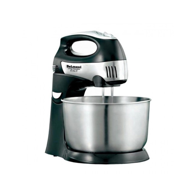 همزن کاسه دار 300 وات دلمونتی ( استیل مشکی ) مدل DL 210