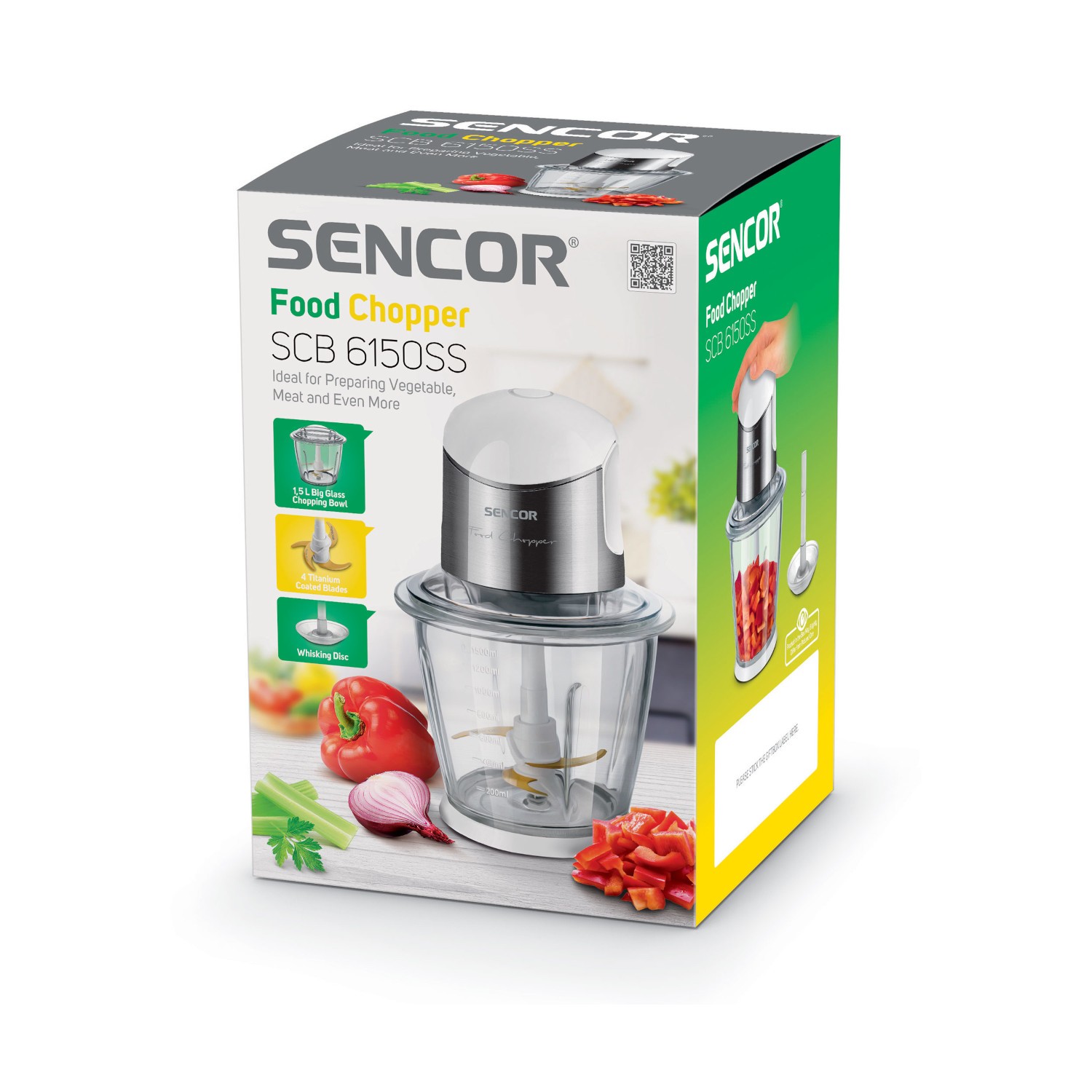 خرد کن 800 وات سنکور مدل SCB 6150SS (1)