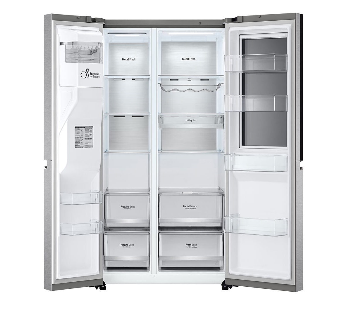 یخچال ساید بای ساید 30 فوت ال جی مدل X90 (7)